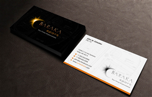 Business Card Design by INDIAN_Ashok for Baraka Sport | Design: #5300971
