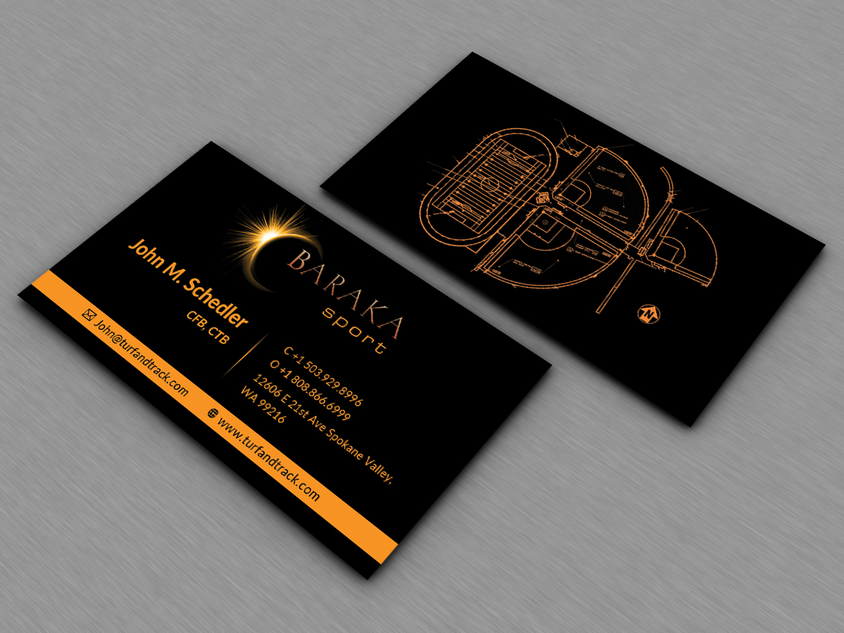 Business Card Design by ISOLZ INFOTECH for Baraka Sport | Design #5309523