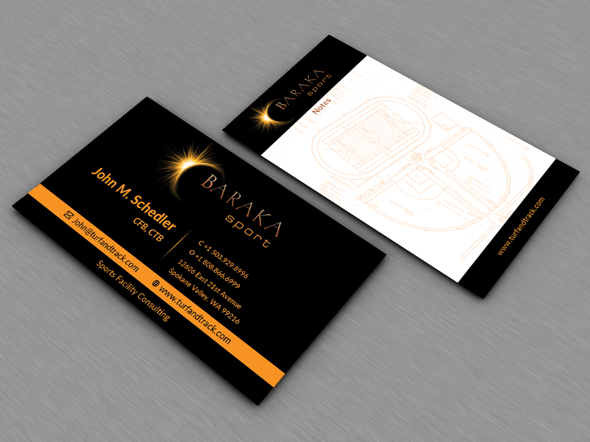 Business Card Design by ISOLZ INFOTECH for Baraka Sport | Design: #5382280