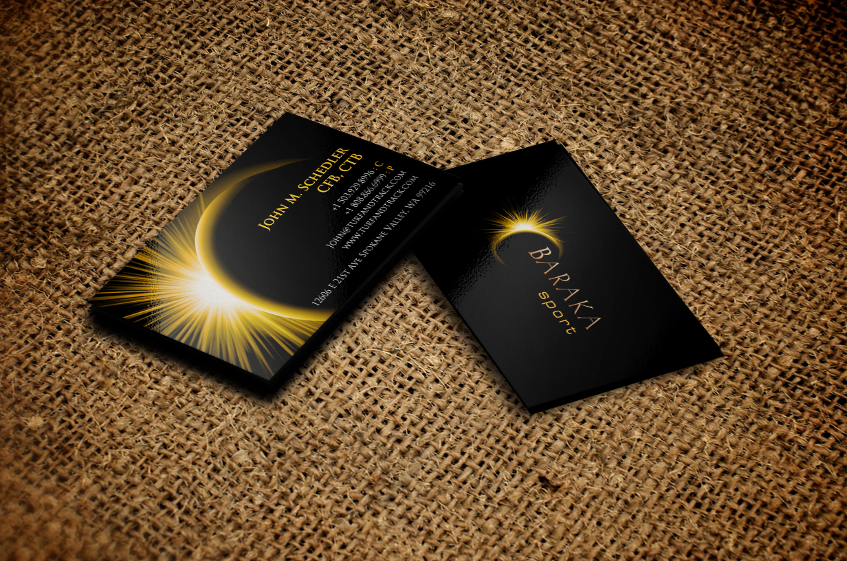 Visitenkarten-Design von Design'nteam für Baraka Sport | Design #5327581