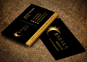 Business Card Design by Lanka Ama for Baraka Sport | Design: #5306767