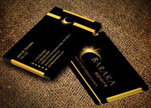 Business Card Design by Lanka Ama for Baraka Sport | Design: #5306770