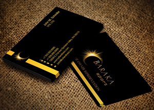 Business Card Design by Lanka Ama for Baraka Sport | Design: #5306783