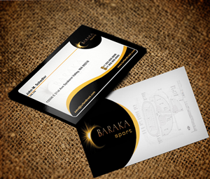 Visitenkarten-Design von Maggidesign für Baraka Sport | Design: #5316310