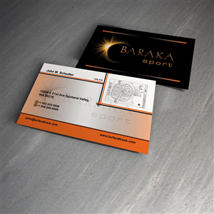 Visitenkarten-Design von Maggidesign für Baraka Sport | Design: #5317122