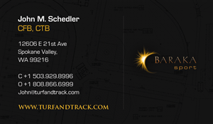 Business Card Design by tapstudio for Baraka Sport | Design: #5327974