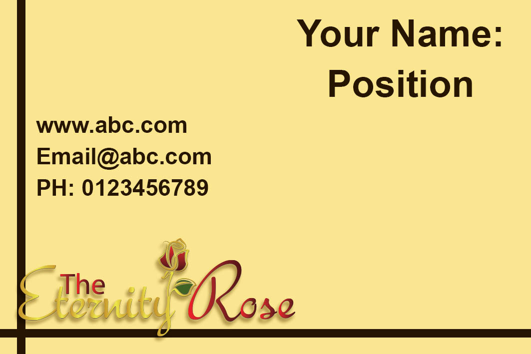 Card Design by Abigail30 for The Eternity Rose Co | Design #5301099