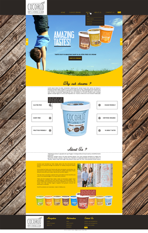Web Design par RedOne22 pour Sweetin Pty Ltd | Design : #5560329