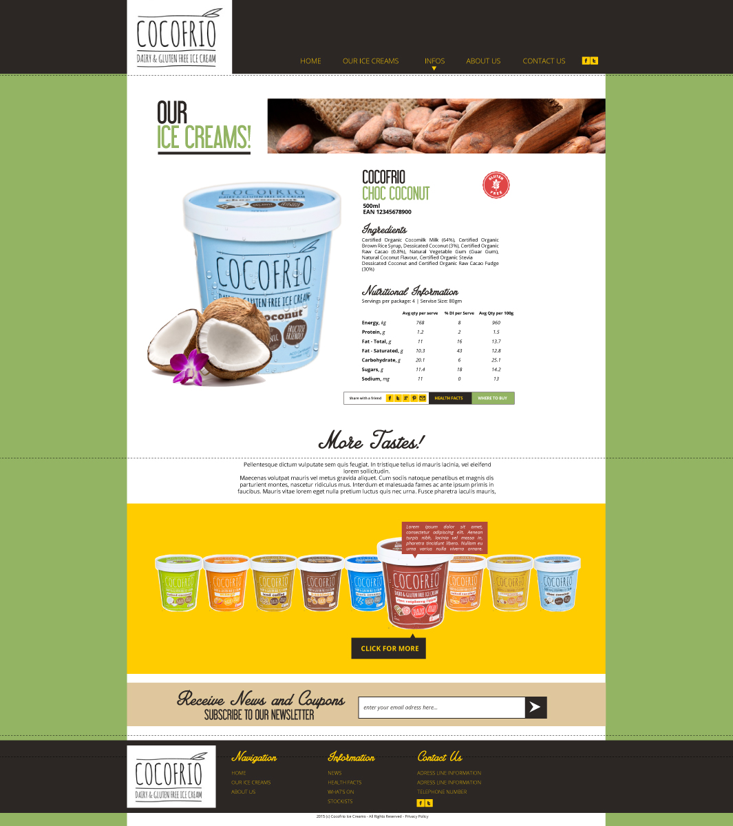 Web Design by RedOne22 for Sweetin Pty Ltd | Design #5567315