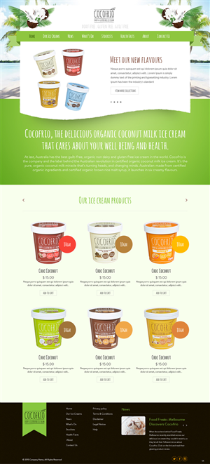 Web Design by pb for Sweetin Pty Ltd | Design: #5581023