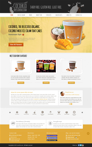 Web Design by OM for Sweetin Pty Ltd | Design: #5576773