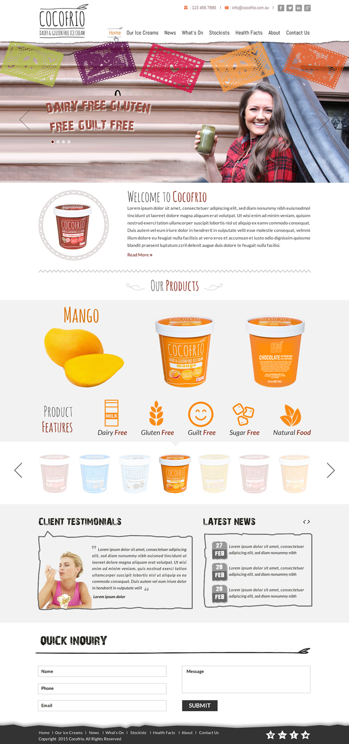 Web Design by Sbss for Sweetin Pty Ltd | Design #5583171