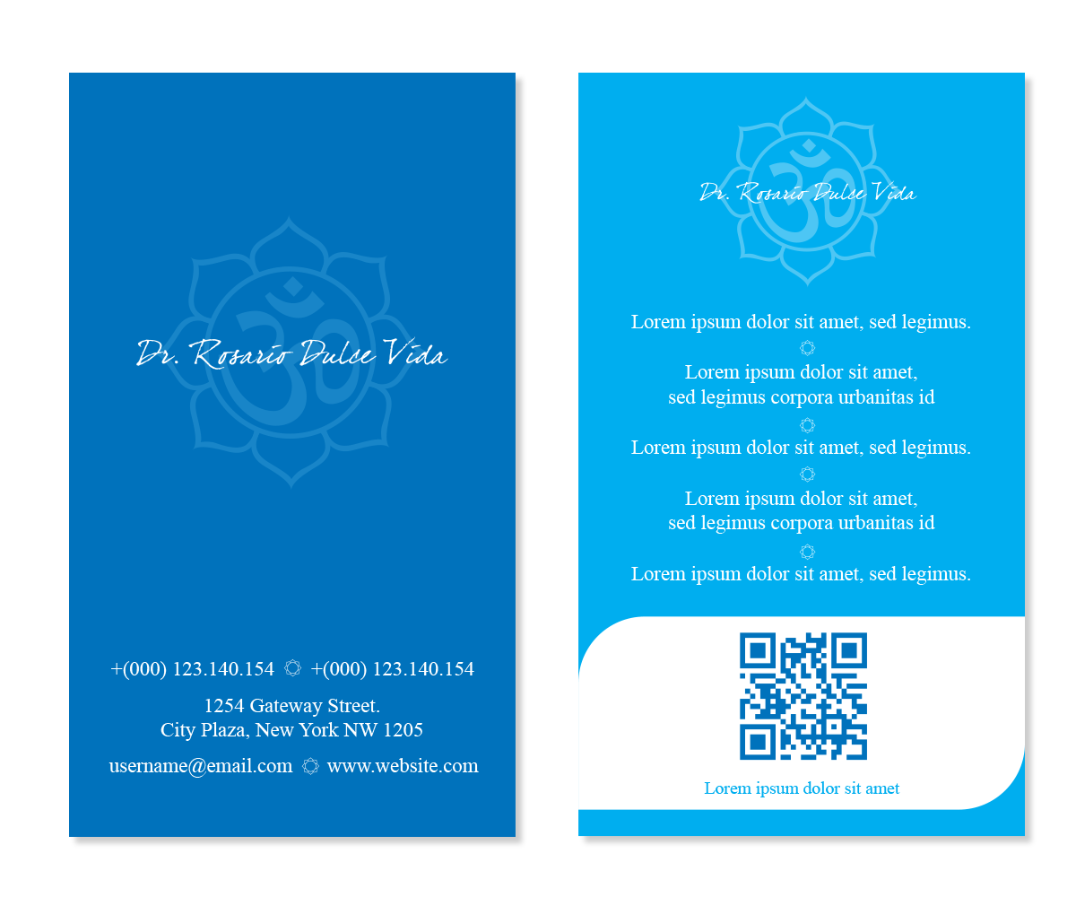 Diseño de Tarjeta de Presentación por Zinkblot para este proyecto | Diseño #5304717