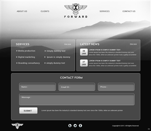 Wordpress Design by pb for this project | Design: #5328054