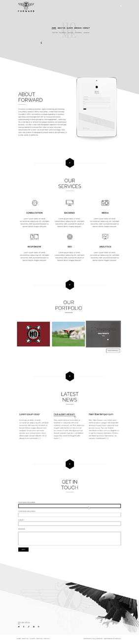 Wordpress Design by Da Miracle for this project | Design #5339531