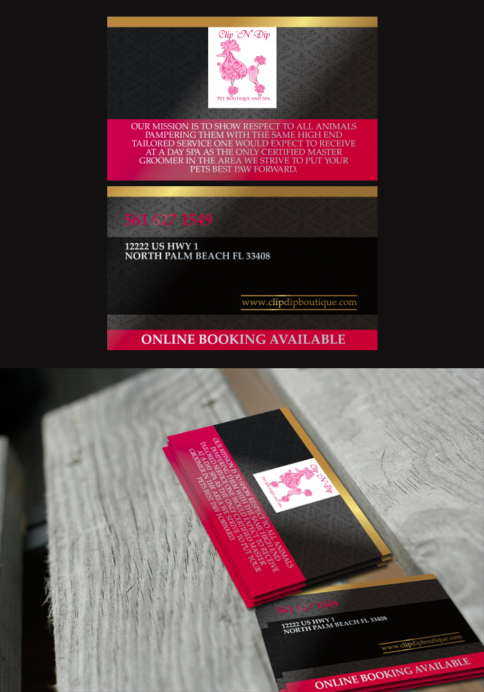 Design de Carte de Visite par Intro Base pour clip n dip | Design #5304403