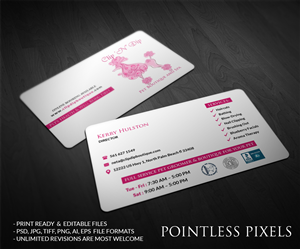 Business Card Design by Pointless Pixels India for clip n dip | Design: #5307326