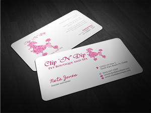 Very High End Grooming Salon needs new business card design | Diseño de Tarjeta de Presentación por Atvento Graphics