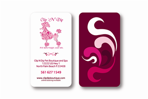 Business Card Design by kotryna for clip n dip | Design: #5304023