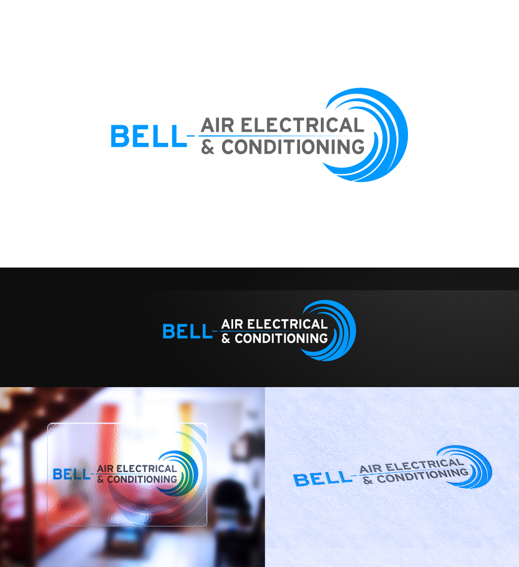 Logo Design by JohnM. for Bell Air Electrical & Air Conditioning | Design #1485891