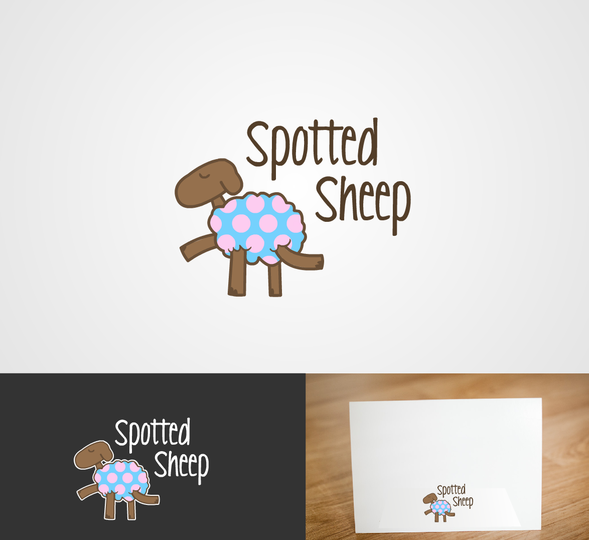 Logo-Design von Michael Davies für Spotted Sheep Publishing | Design #1511201