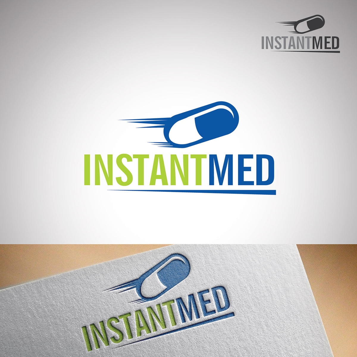 Logo Design by akslogic for InstantMed | Design #5336825