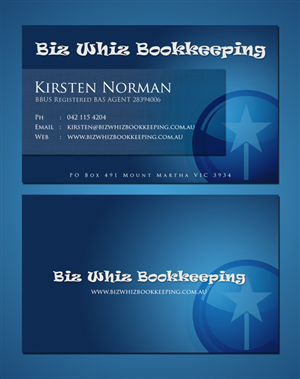 Business Card Design by RhythmGraphics
