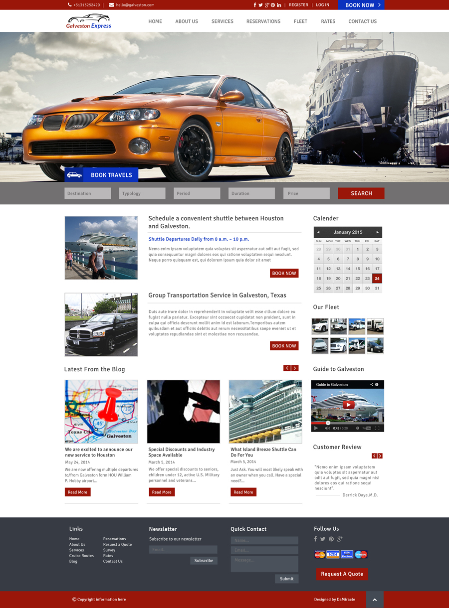 Web Design by Da Miracle for this project | Design #5360358