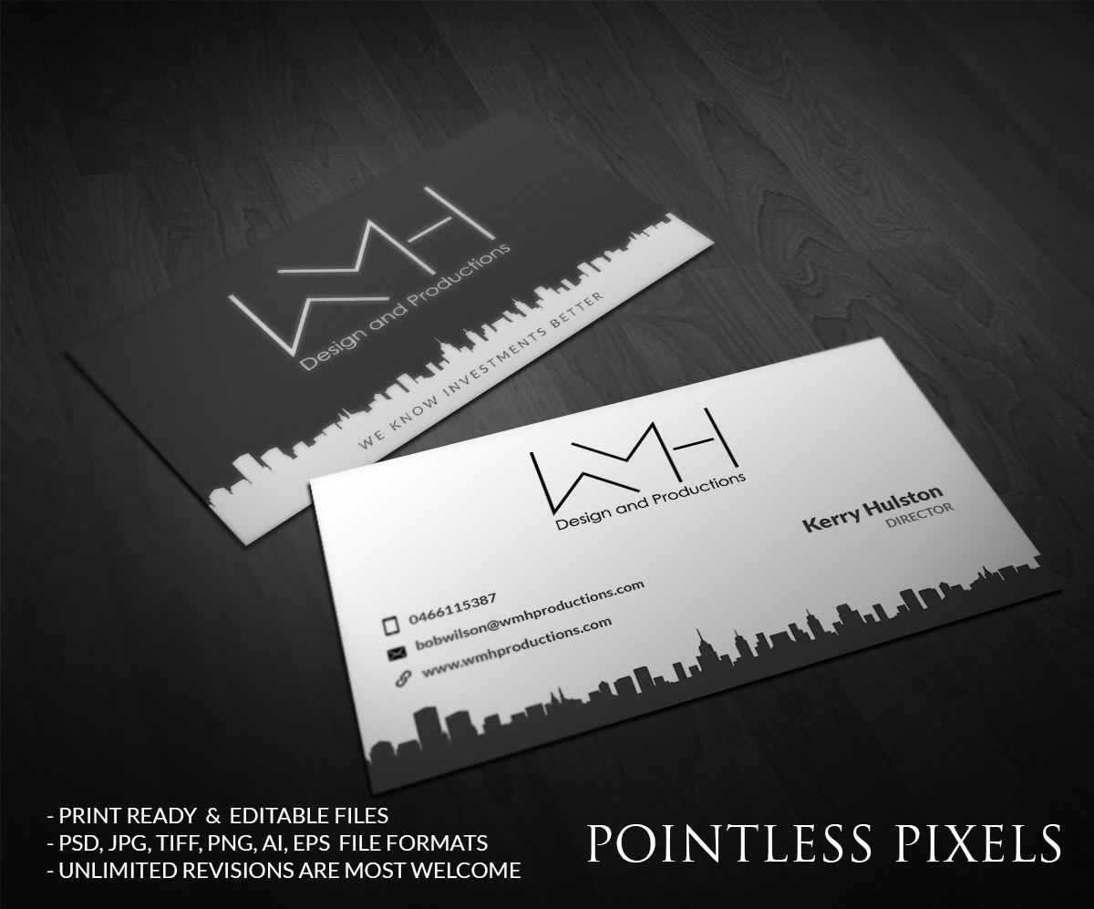 Business Card Design by Pointless Pixels India for this project | Design #5319150
