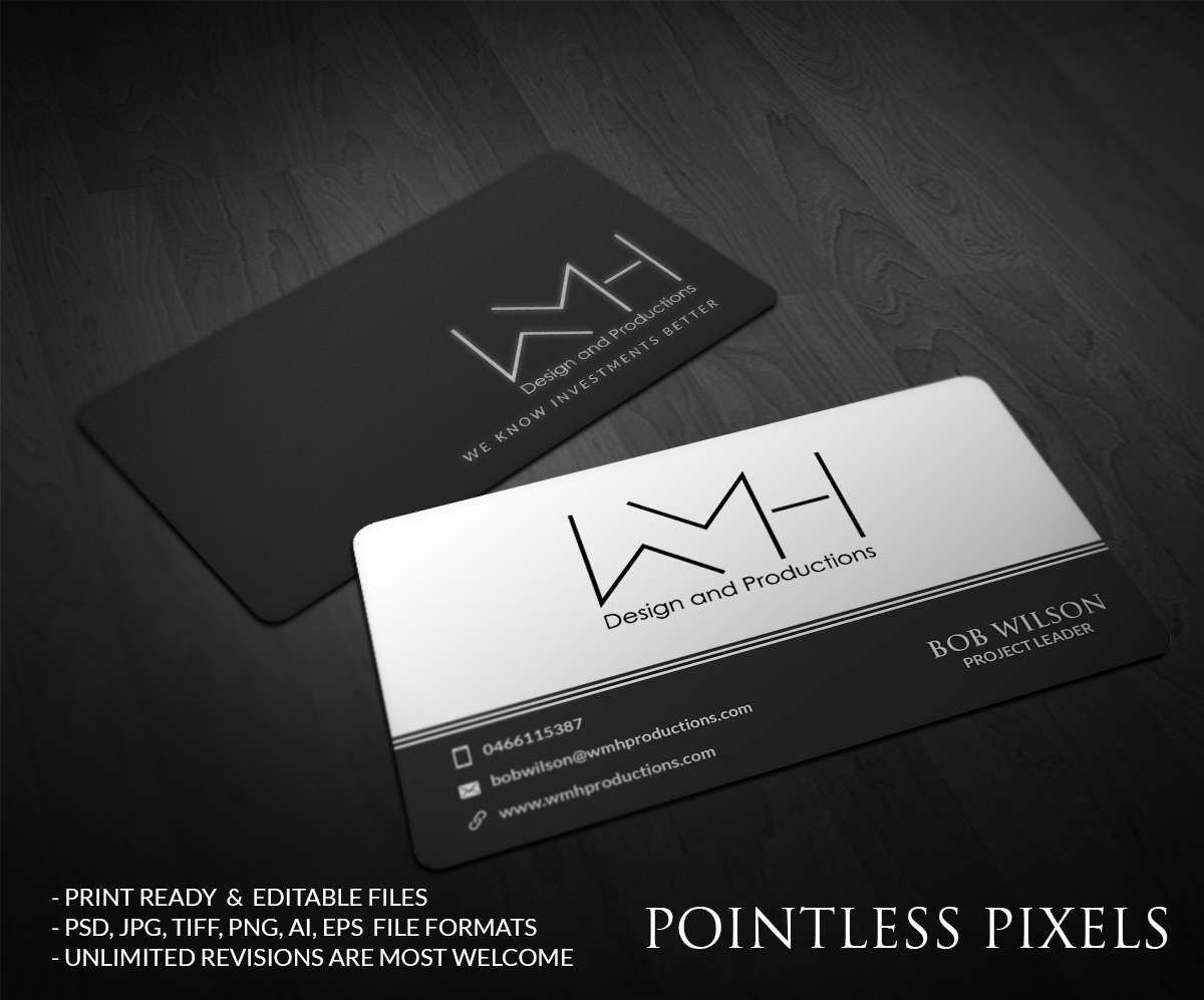 Diseño de Tarjeta de Presentación por Pointless Pixels India para este proyecto | Diseño #5323804