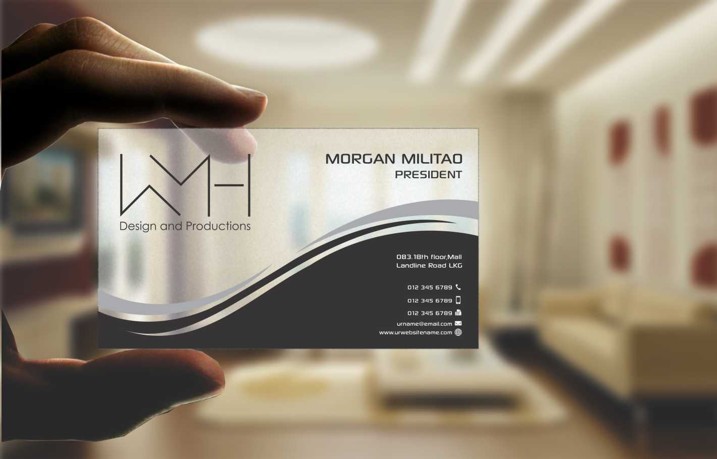Business Card Design by szabist for this project | Design #5351314