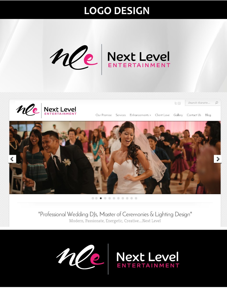 Logo Design by AMBOGEStudios for Next Level Entertainment | Design #5400218