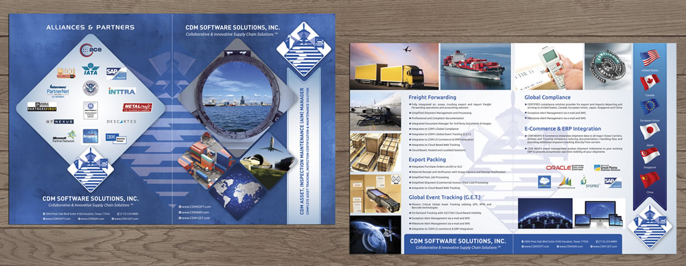 Design de Brochure par Sbss pour CDM Software Solutions, Inc. | Design #5325105
