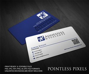 Business Card Design by Pointless Pixels India for this project | Design: #5326244