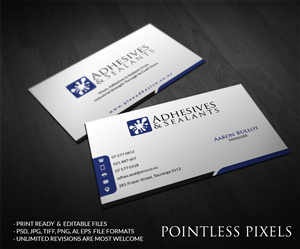 Business Card Design by Pointless Pixels India for this project | Design: #5326262