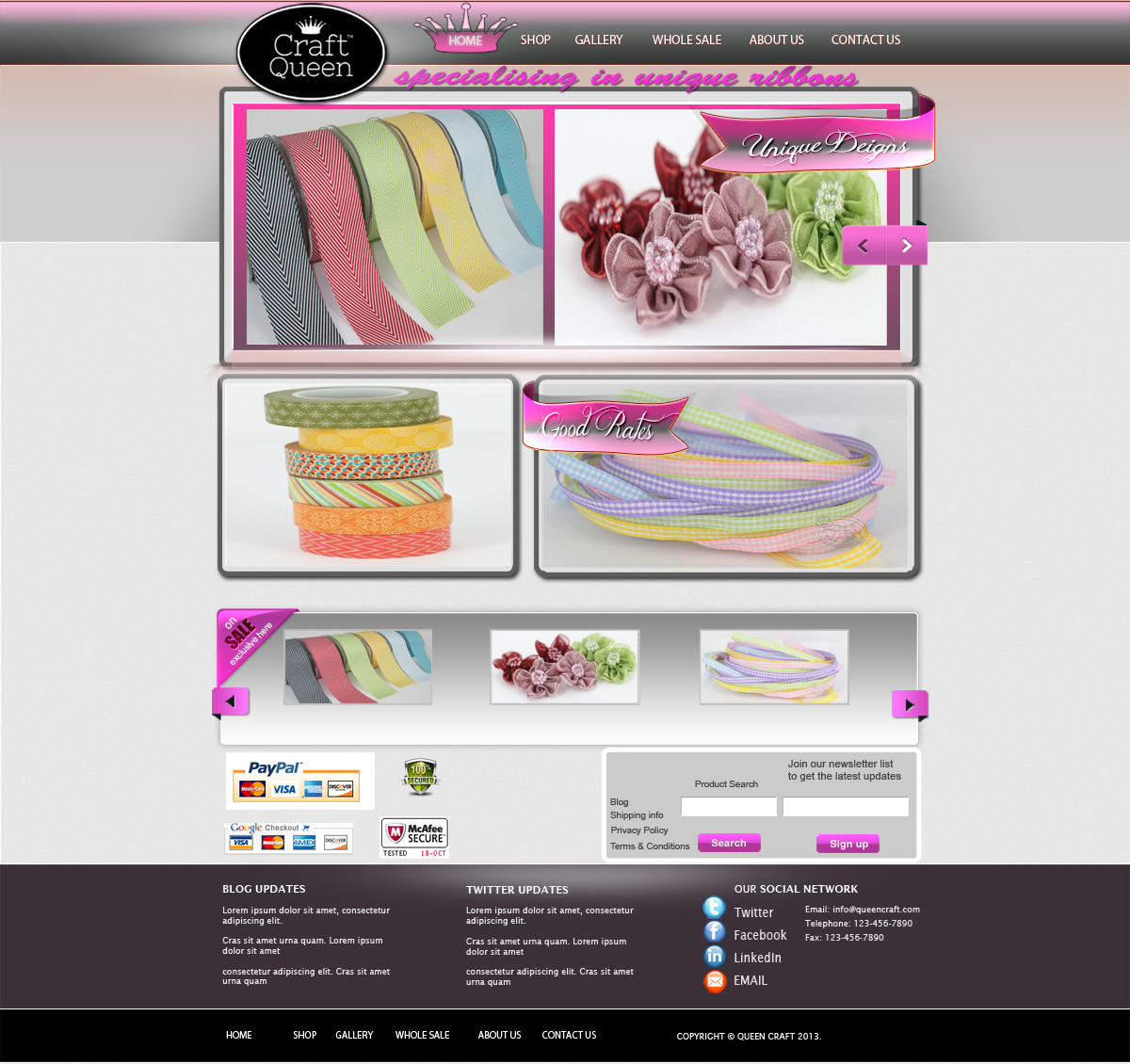 Web Design by Ali Amir for this project | Design #1803981