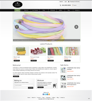 Web Design by pb for this project | Design: #1808402