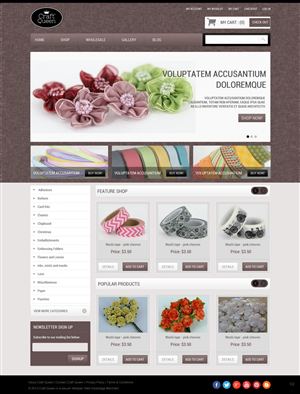 Web Design by pb for this project | Design: #1831445