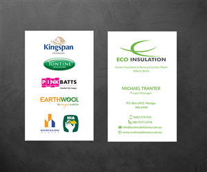 Business Card Design by Sarah Haroon for this project | Design: #5315597