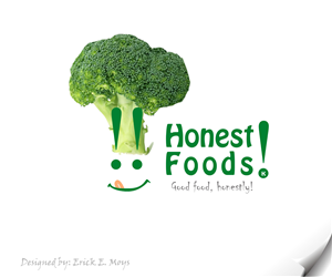 Logo-Design von Erick Moys für Honest Foods | Design: #1512454