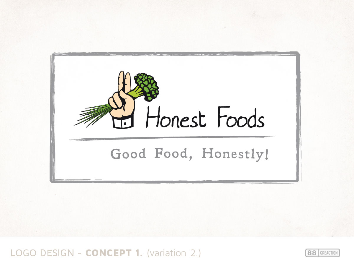 Logo-Design von 88 creaction für Honest Foods | Design #1499540