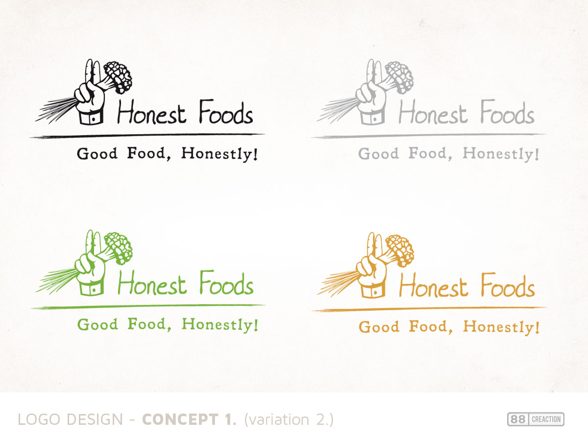 Logo-Design von 88 creaction für Honest Foods | Design #1499542