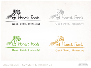 Logo-Design von 88 creaction für Honest Foods | Design: #1499542