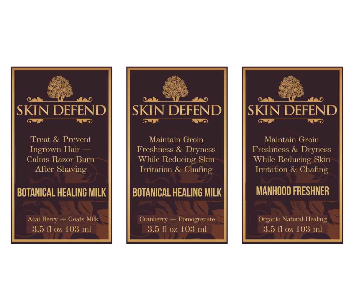 Label Design by Dhiraj Rao for skin defend | Design #1484575
