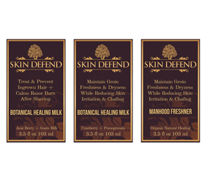 Label Design by Dhiraj Rao for skin defend | Design: #1484575