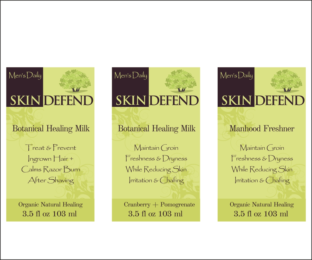 Design Étiquette par Dhiraj Rao pour skin defend | Design #1488753