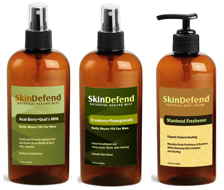 Label Design by Javelin Studio for skin defend | Design #1509482