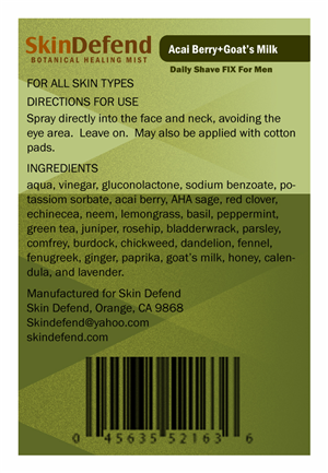 Label Design by Javelin Studio for skin defend | Design: #1510811