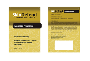 Label Design by Javelin Studio for skin defend | Design: #1527258