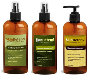 SKIN DEFEND | Etikett-Design von Javelin Studio